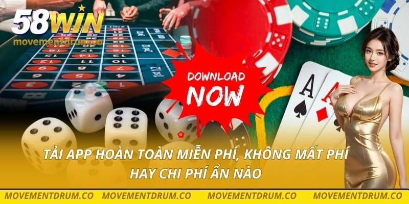 Tải app hoàn toàn miễn phí, không mất phí hay chi phí ẩn nào